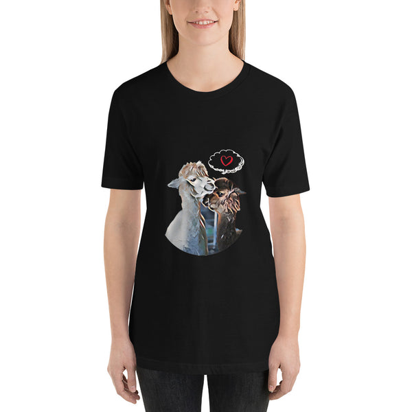 Alpaca Love Short-Sleeve Unisex T-Shirt